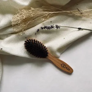 1845 - Cepillo para el cabello en madera y cerdas de jabalí - Modelo mini nómada -