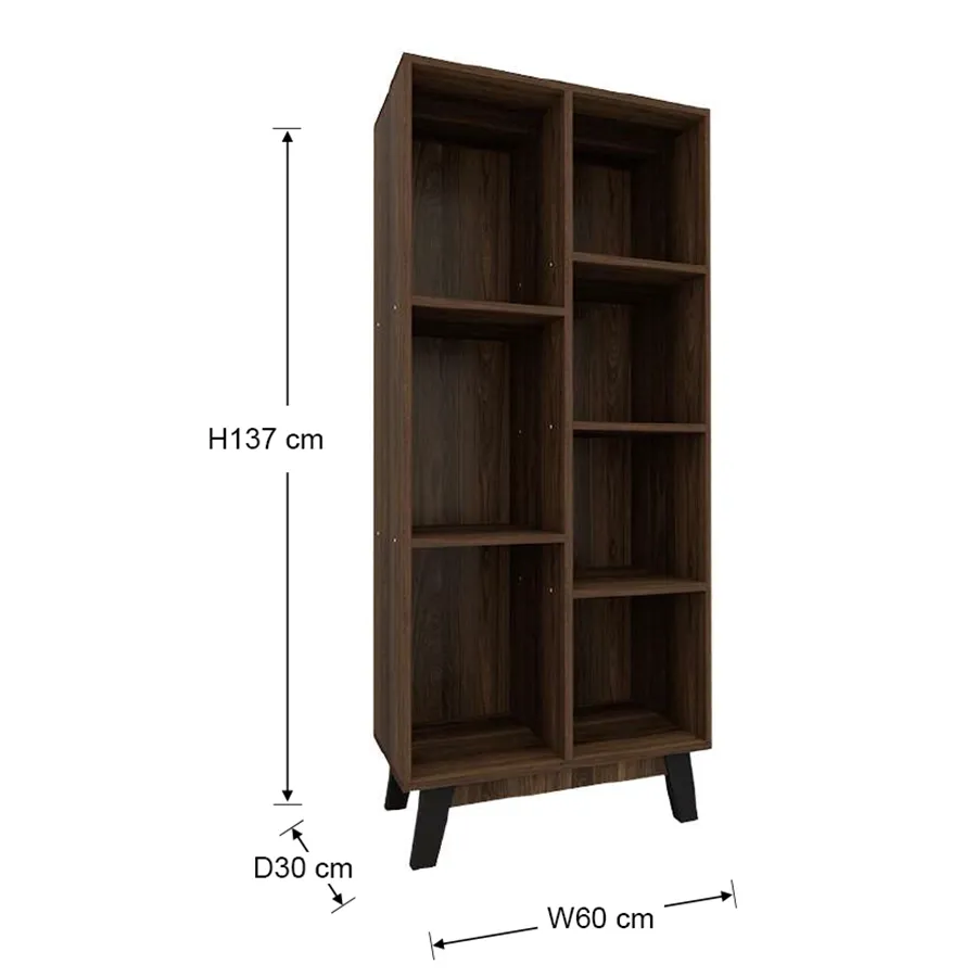 Aiden 60 cm High Bookcase