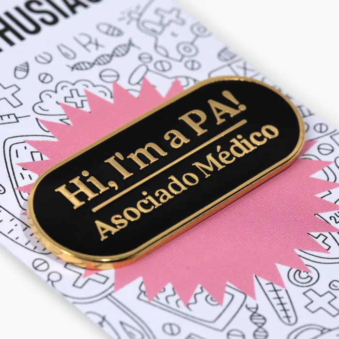 Asociado Médico PA Pin