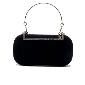 Black Fancy Clutch C00C20201