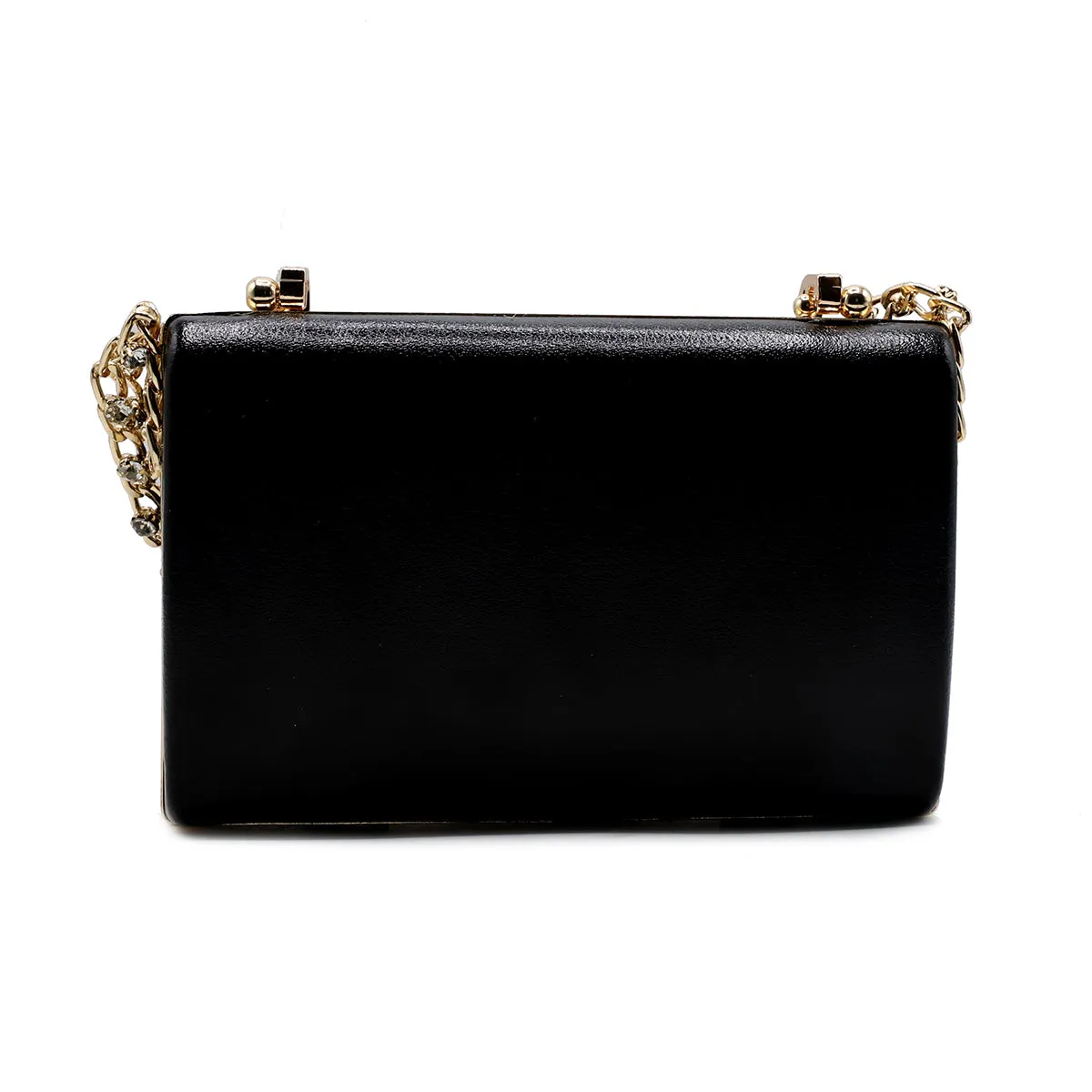 Black Fancy Clutch C00C20237