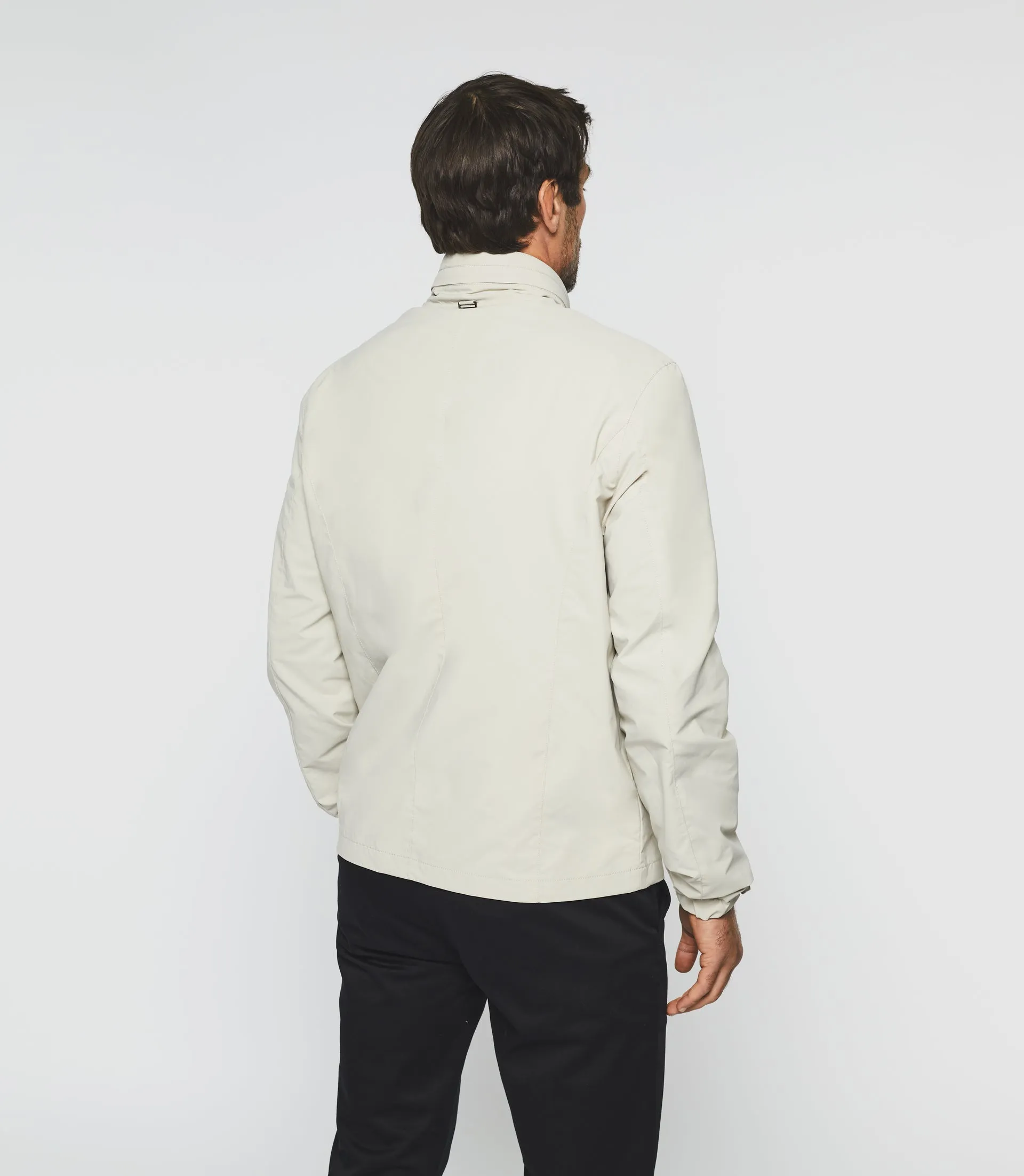 Blouson léger beige mastic "Russel"