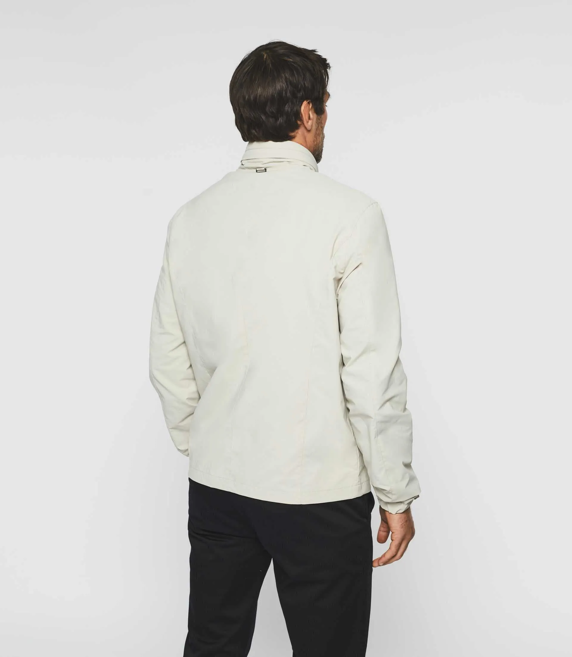 Blouson léger beige mastic "Russel"