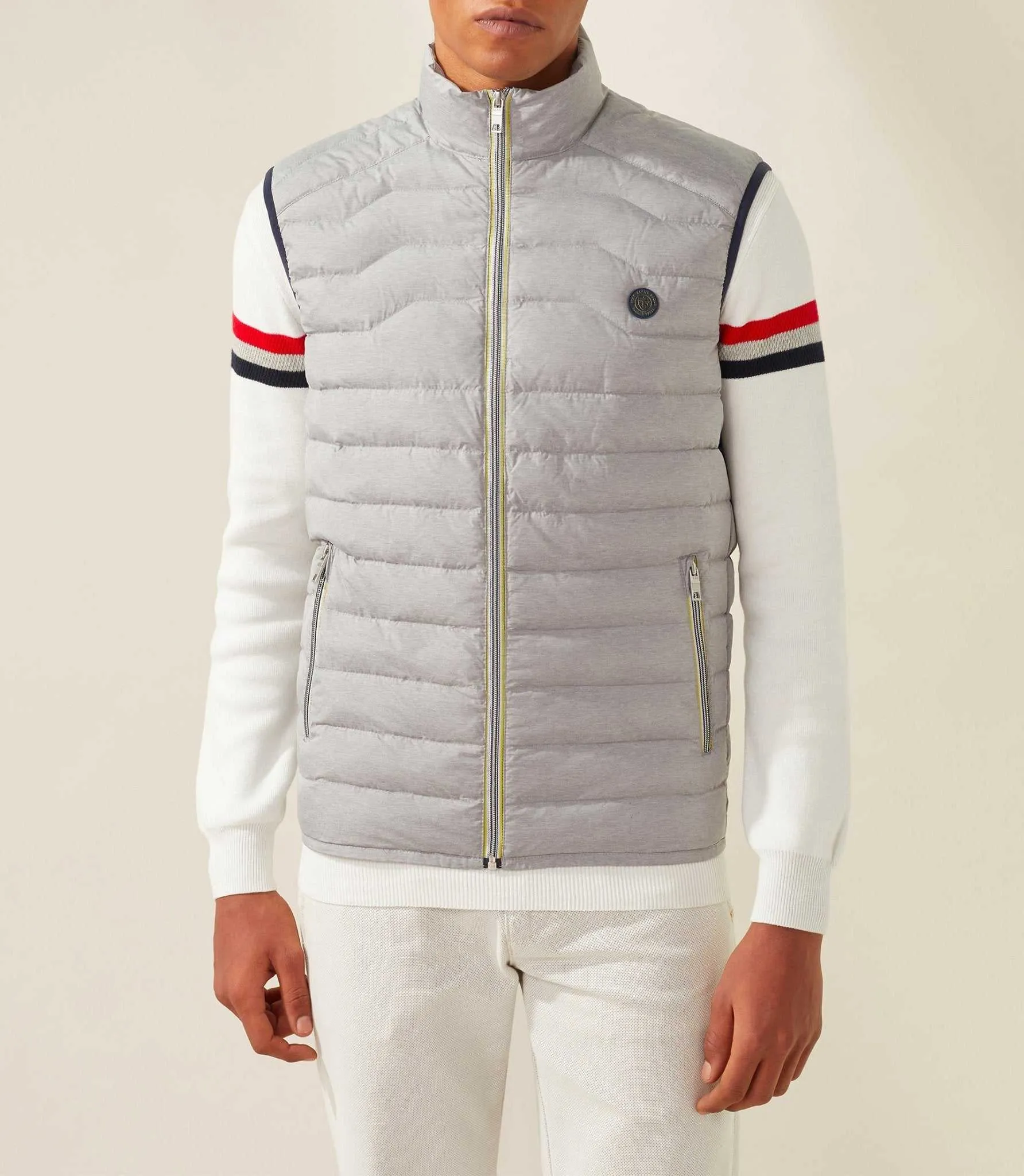 Blouson sans manche gris-chine "Kingdon"