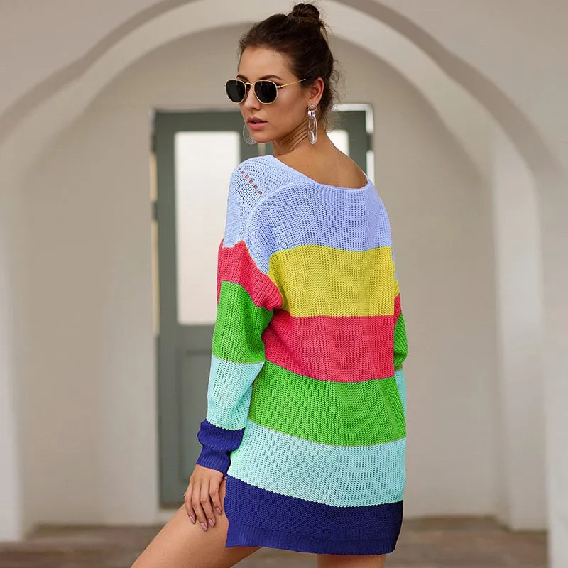 Blusa Individual Modas® - Rainbow - Marrom