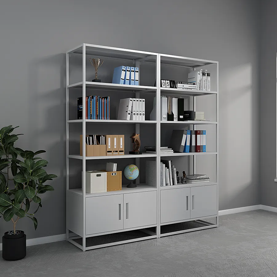 Brussel Wide Book Shelves Cabinet