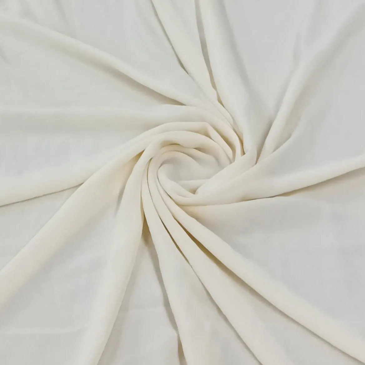 Cream Color Georgette Fabric