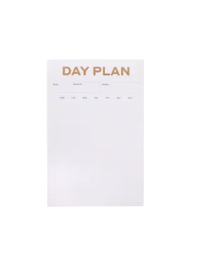 Day Plan Notepad