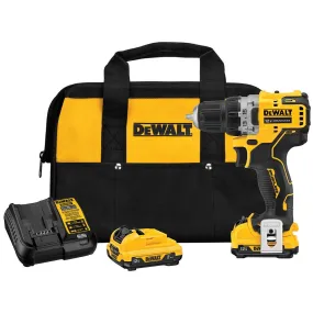 DeWALT DCD701F2 12V MAX XTREME Brushless 3/8 Inch Cordless Drill Driver Kit