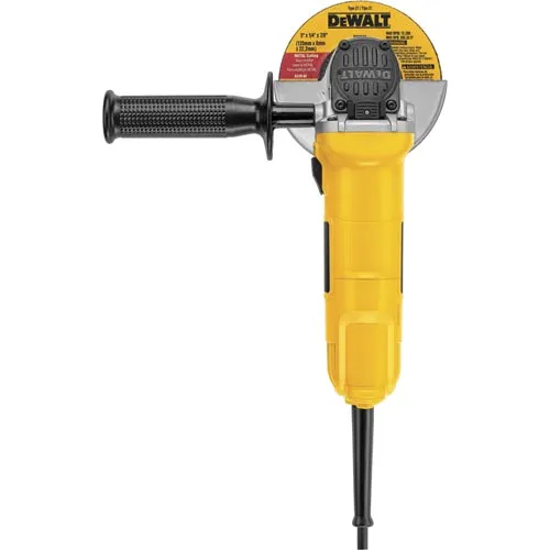 DeWALT DWE4011 4-1/2-Inch 7 Amp AC/DC Small Angle Grinder Tool W/ Guard