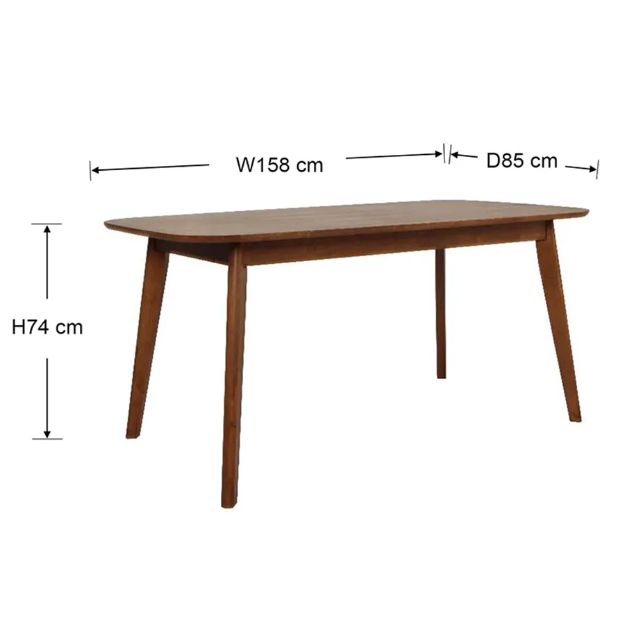 Elland 6 Seater Dining Table