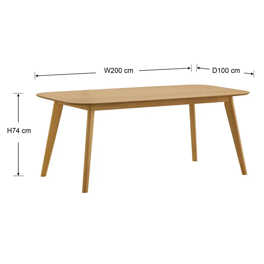 Elland 8 Seater Dining Table