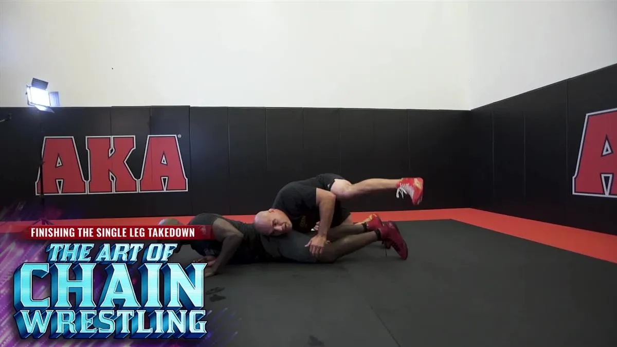 Finishing The Single Leg Takedown: The Art of Chain Wrestling by Cain Velasquez