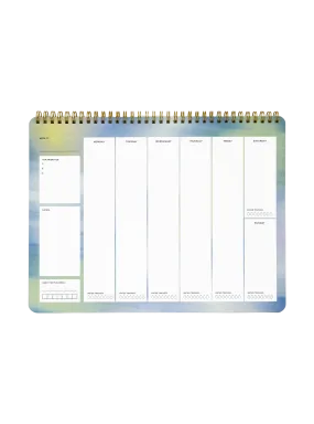 Gradients Weekly Desk Planner