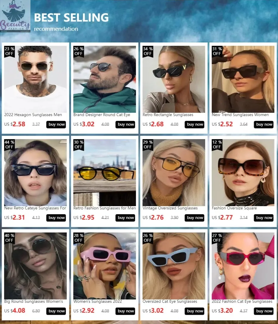 INS Vintage Cat Eye Sunglasses Women Square Small Frame Sun Glasses Female Brand Designer Retro Shades Fashion Oculos De Sol