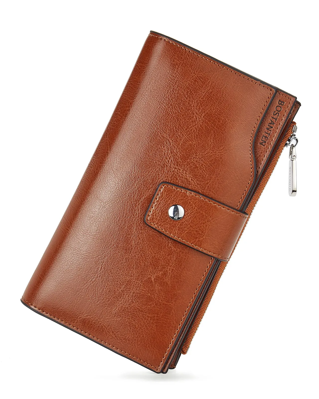 Lnna Genuine Leather RFID Wallets With Checkbooks —  Cash Clutch