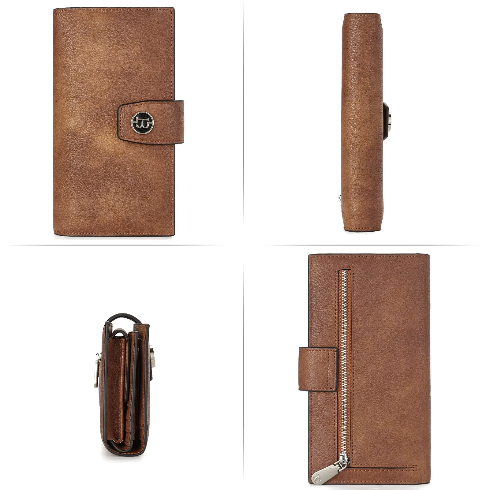 Lomy RFID Genuine Leather Wallet — Checkbook