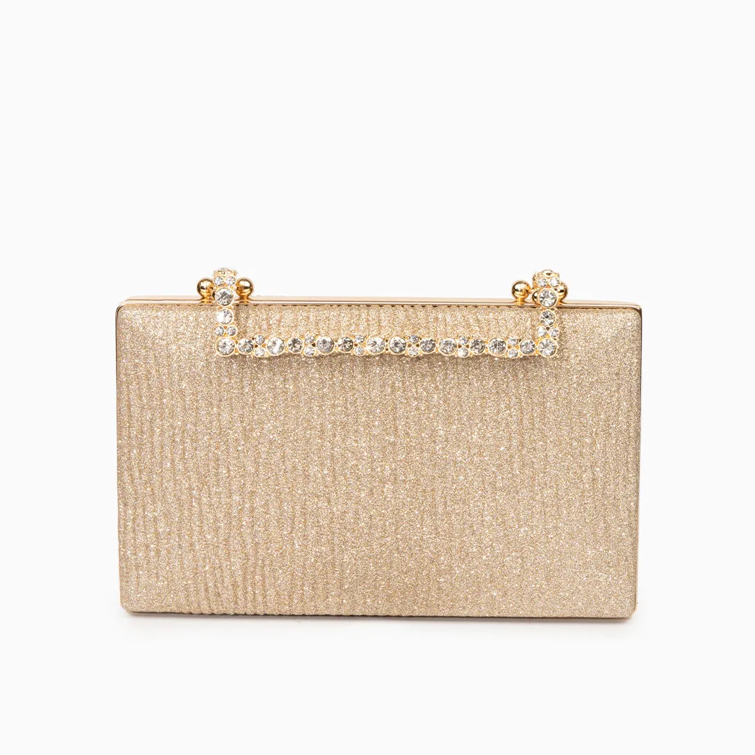 Maria Pleated Clutch Bag