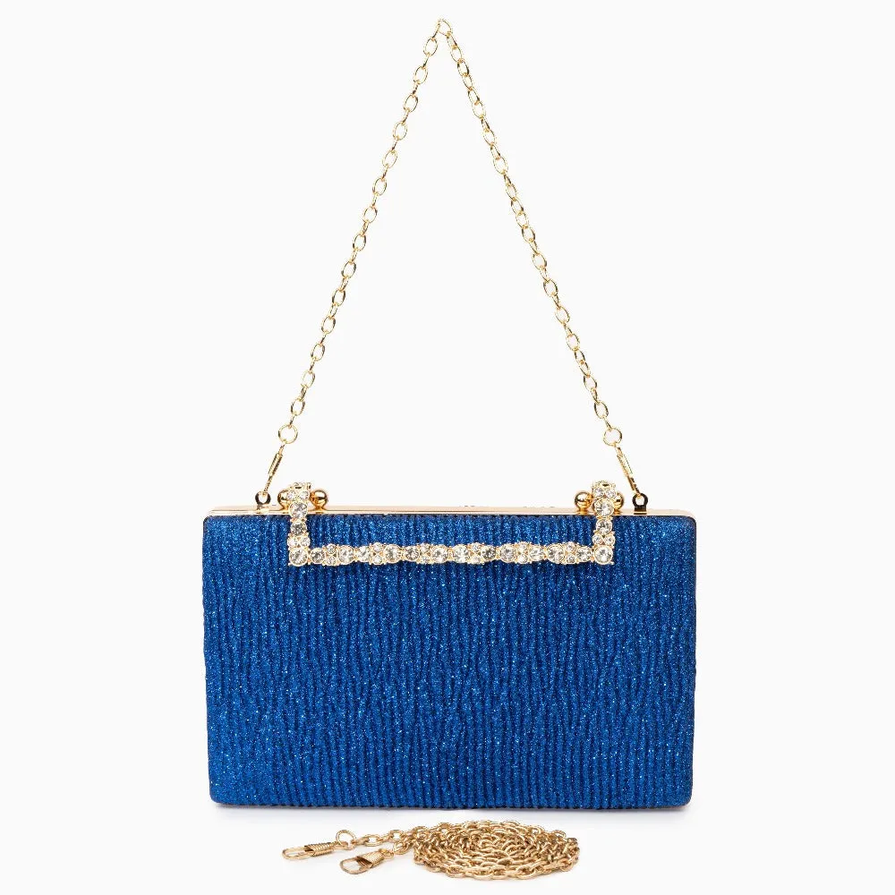 Maria Pleated Clutch Bag