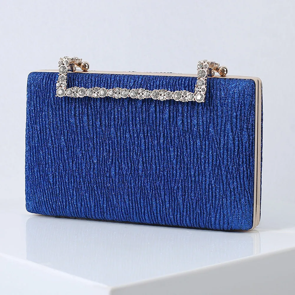 Maria Pleated Clutch Bag