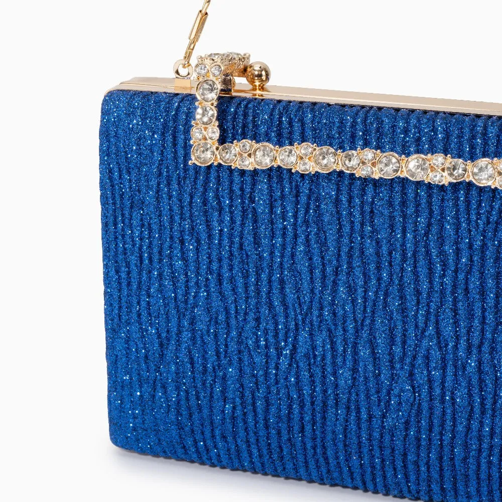 Maria Pleated Clutch Bag