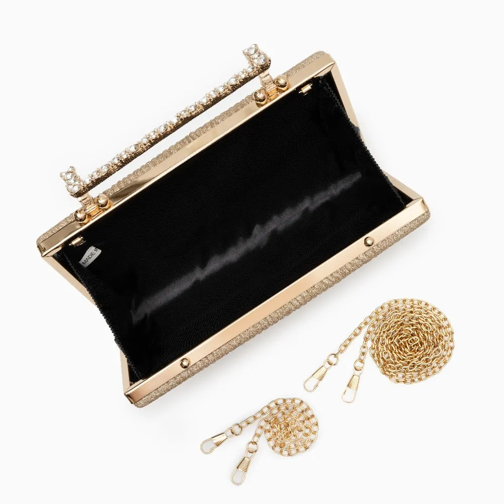 Maria Pleated Clutch Bag