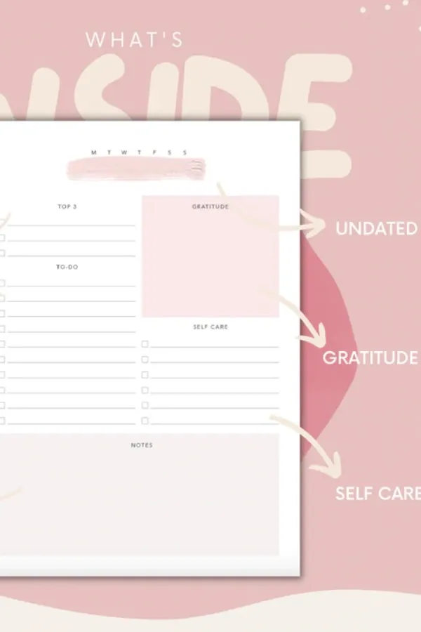 Nourish: Daily Notepad