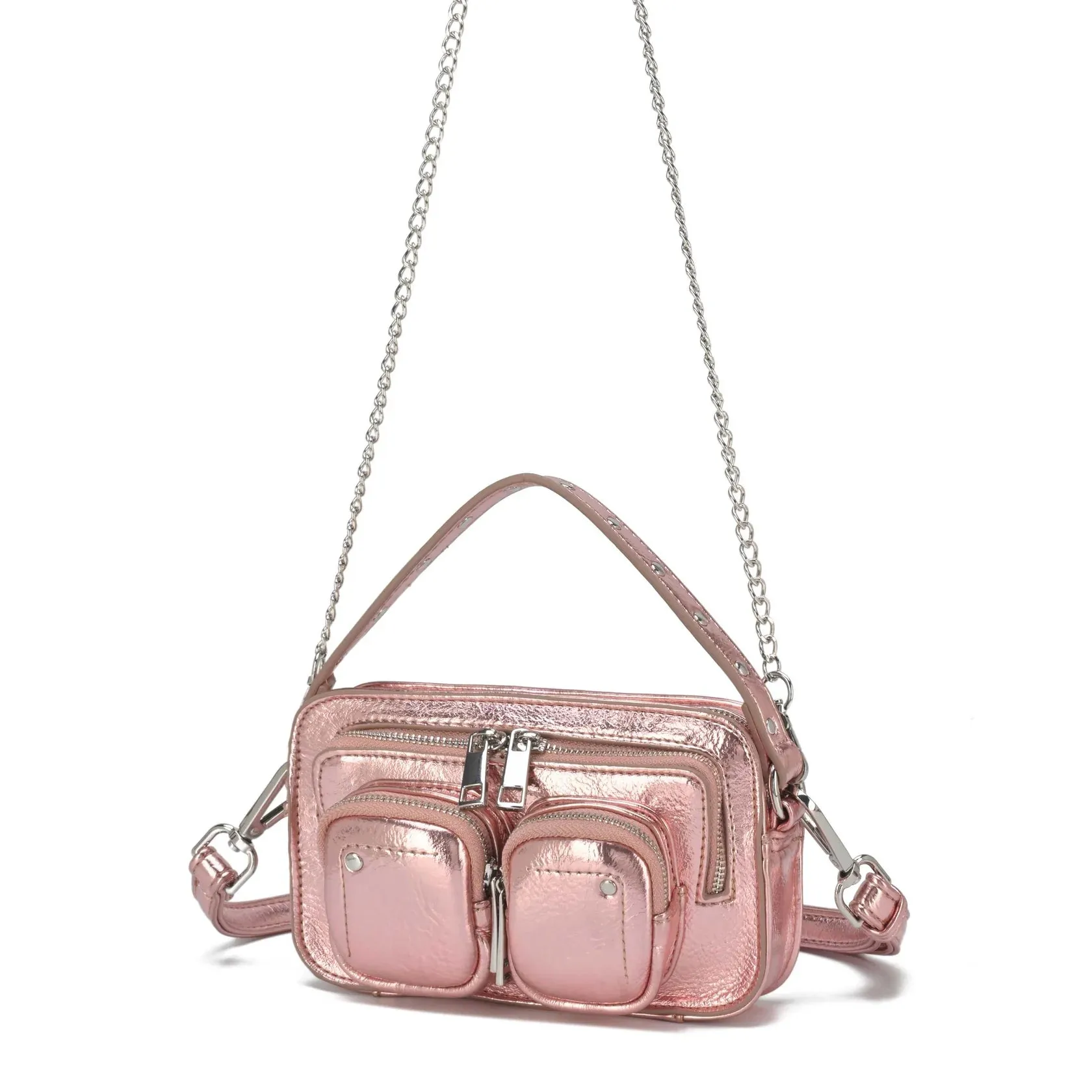 NUNOO | BOLSO MUJER | HELENA RECYCLED COOL LIGHT PINK | ROSA