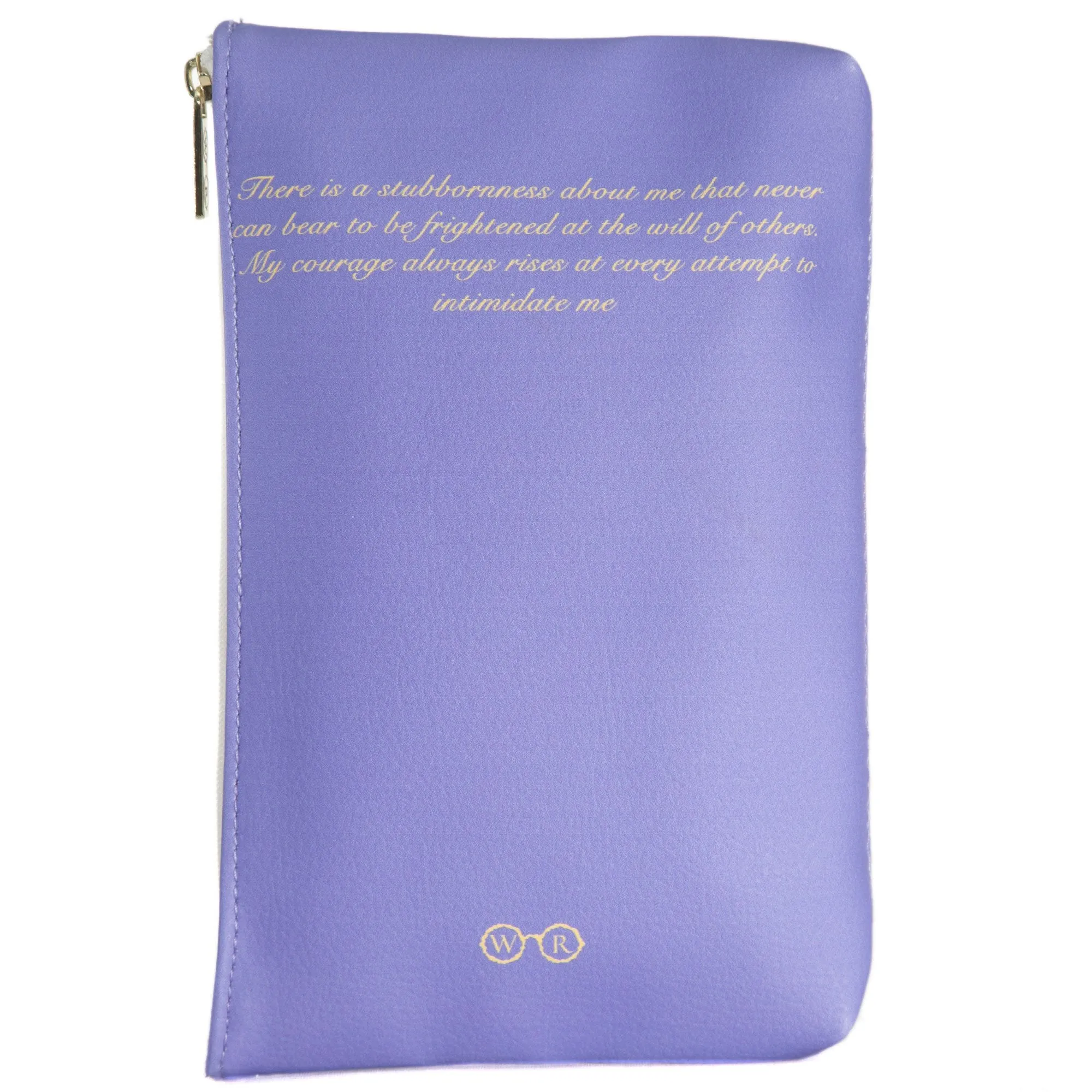 Pride and Prejudice Purple Book Pouch Purse Clutch