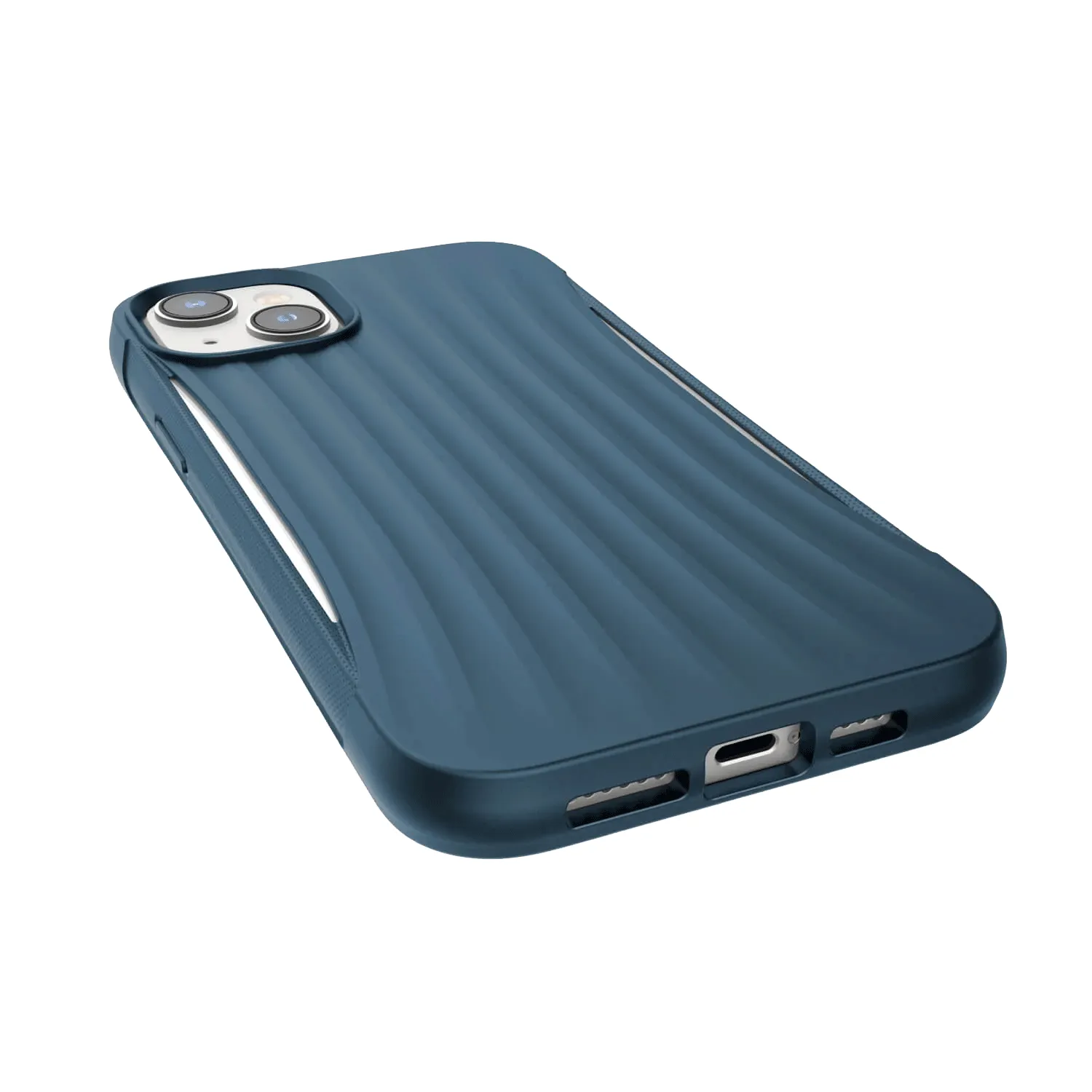 Raptic iPhone 14 Plus Case Clutch with Magsafe Marine Blue