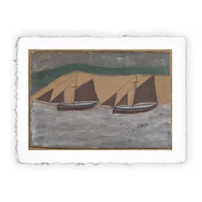 Stampa di Alfred Wallis - Due barche - 1928