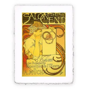 Stampa di Alphonse Mucha - Salon dei Cento II -